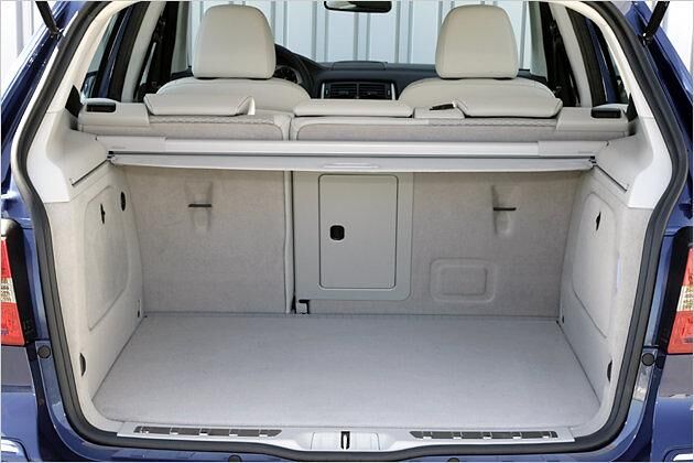Standardmäßig passen 416 Liter Gepäck in den B 170 NGT BlueEfficiency