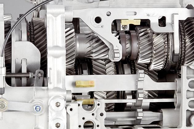 Das Doppelkupplungsgetriebe passt perfekt zum Hochdrehzahl-Motor