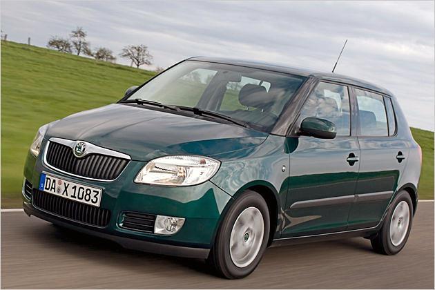 Äußerlich sind die Modifikationen am Skoda Fabia GreenLine kaum wahrzunehmen