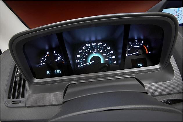 Klar und ein bisschen schick: Die Instrumente des Dodge Journey