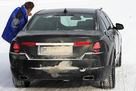 Erprobung 7er BMW in Arjeplog