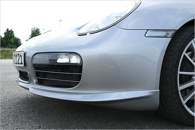 Die Spoilerlippe stammt aus dem Sport Design Paket, das auch für Serien-Boxster bestellbar ist