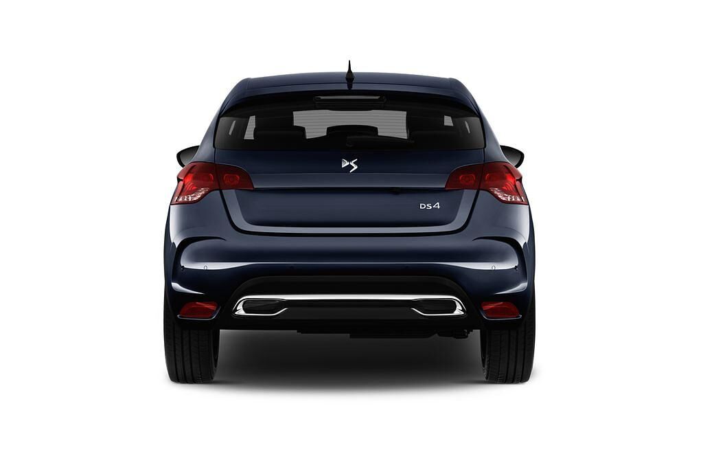 DS DS4 (Baujahr 2017) Opera Blue 5 Türen Heckansicht