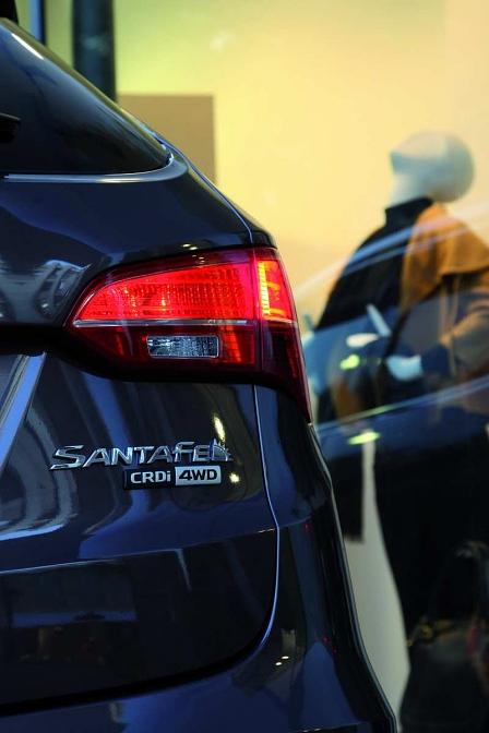 Anders als erwartet heißt der Santa Fe nicht ix45, sondern Santa Fe.