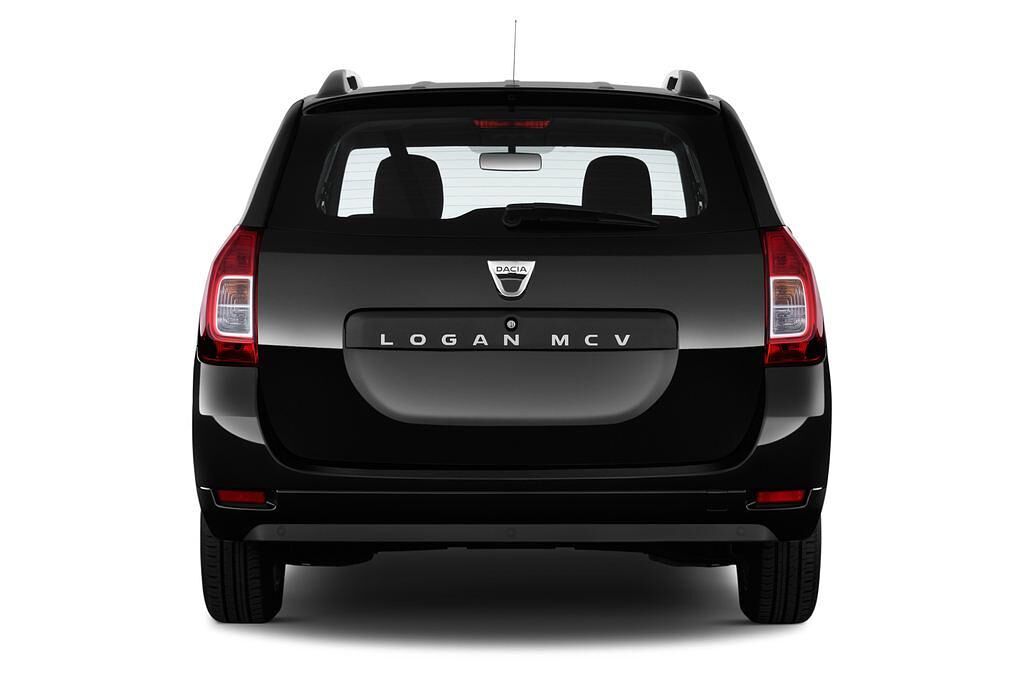 Dacia Logan (Baujahr 2013) Prestige 5 Türen Heckansicht