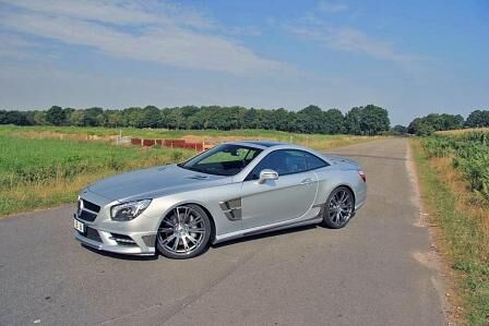 Der SL ist dank der Kraftkur ein rassiges Sportcabrio.