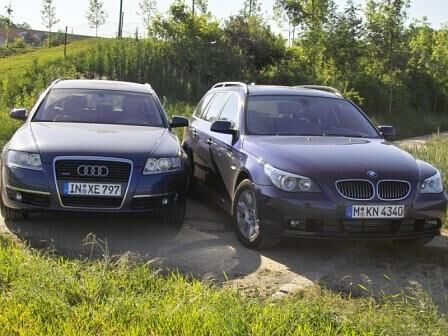 Vergleich: Audi A6 vs. BMW 525d