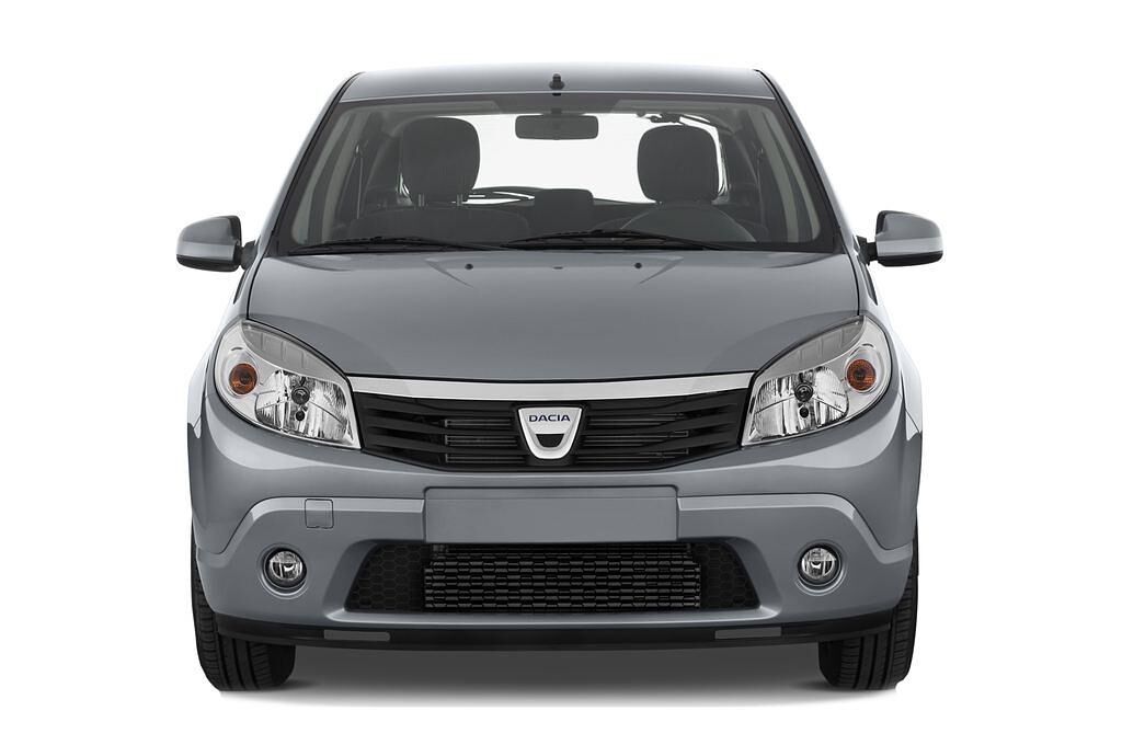 Dacia Sandero (Baujahr 2010) Laureate 5 Türen Frontansicht