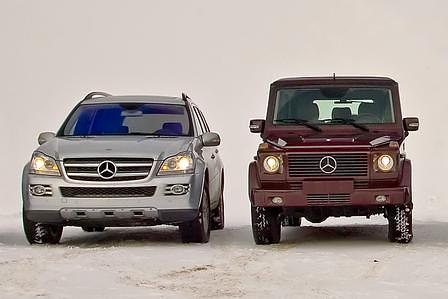 Mercedes-Vergleichstest: G vs. GL