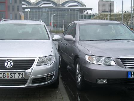 Hyundai Grandeur vs. Volkswagen Passat