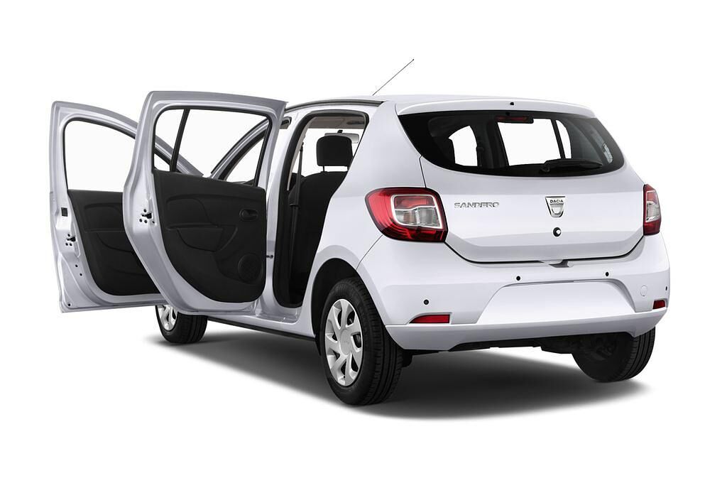 Dacia Sandero (Baujahr 2013) Laurï¿½ate 5 Türen Tür geöffnet