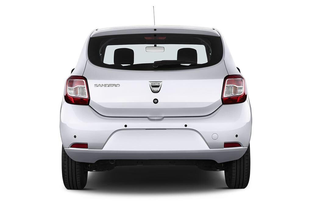 Dacia Sandero (Baujahr 2013) Laurï¿½ate 5 Türen Heckansicht