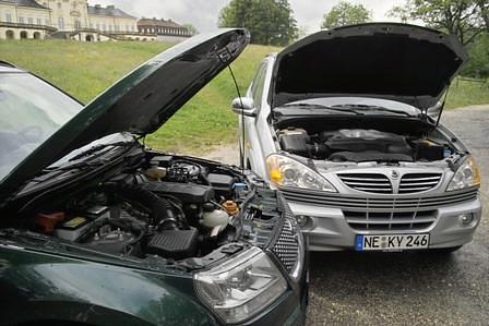 SsangYong Kyron und Suzuki Grand Vitara