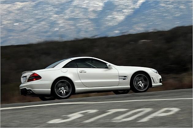 Nicht zu stoppen: Den SL gibt es auch extrastark von AMG
