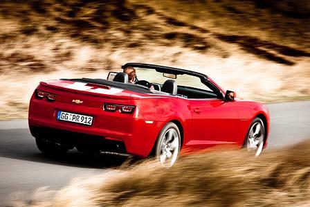 Der Camaro hat eine serienmäßigen Head-up(HUD)-Display