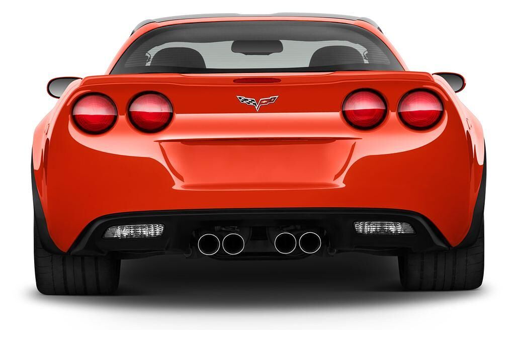 Chevrolet Corvette (Baujahr 2012) Z06 2 Türen Heckansicht