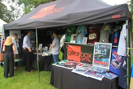 Merchandising bei Classics at the Castle 2012.