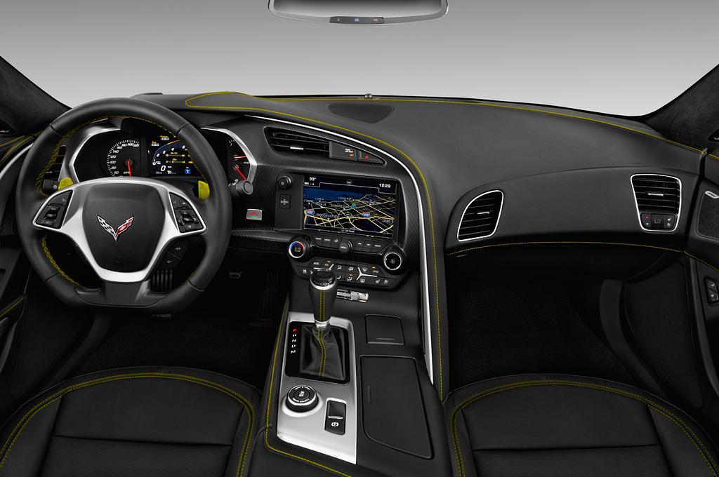Chevrolet Corvette Grand Sport (Baujahr 2017) 3LT 2 Türen Cockpit und Innenraum