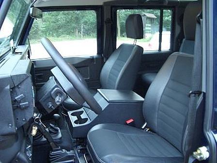 Innenraum Land Rover Defender