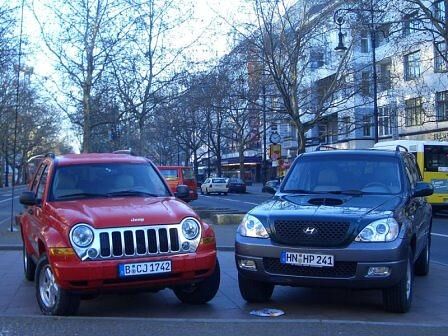 Hyundai Terracan vs. Jeep Cherokee