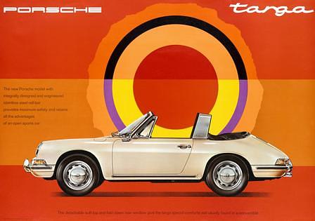 Porsche 911 Targa US-Werbung 1967