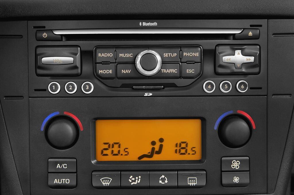 Citroen C4 (Baujahr 2009) Exclusive 5 Türen Temperatur und Klimaanlage