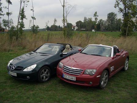 Vergleich Chrysler Crossfire Mercedes-Benz SLK