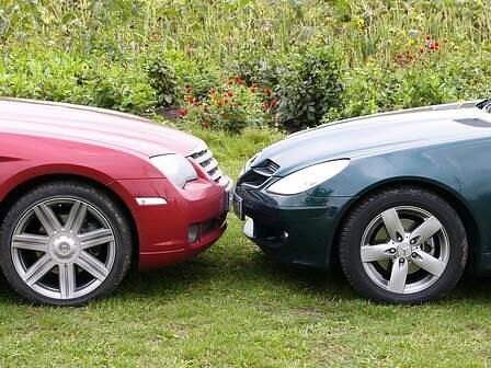 Vergleich Chrysler Crossfire Mercedes-Benz SLK