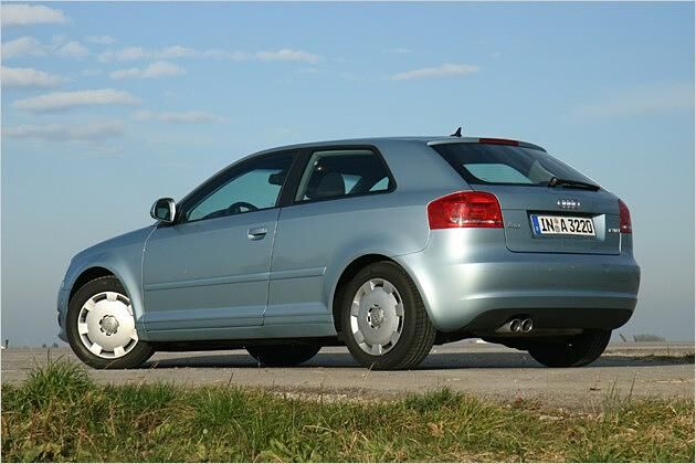 Der A3 1.9 TDI e steht auf rollwiderstandsoptimierter 205er-Bereifung
