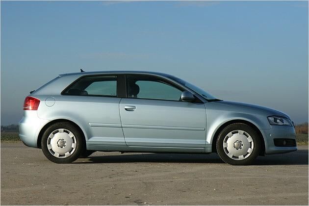 Der Audi A3 ist als Dreitürer 4,29 Meter lang