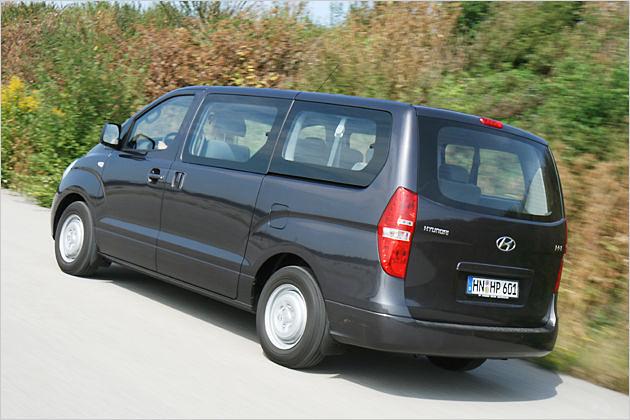 Der H-1 Travel ist alternativ auch mit einem 136 PS starken Diesel lieferbar