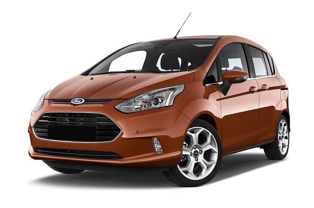 Ford B-Max (Baujahr 2013) Titanium 5 Türen seitlich vorne mit Felge