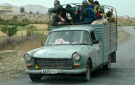 Peugeot 504 in Marokko