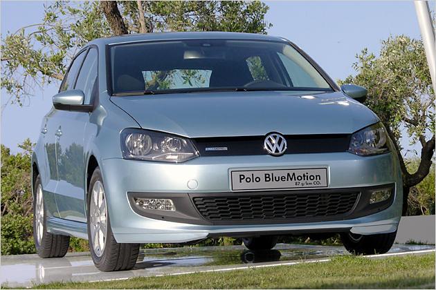 Der Polo BlueMotion soll im Frühjahr 2010 auf den Markt kommen - bisher gibt es ihn nur als Studie