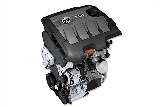 Erstmals im Polo: 1.6 TDI mit Common-Rail-Einspritzung per Piezodüsen mit 1.600 bar Druck