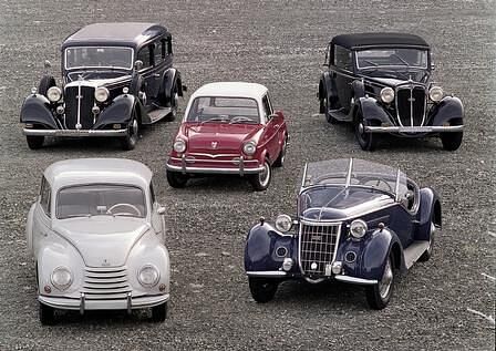 Horch, DKW, NSU, Wanderer und Audi – alle Marken fusionierten einst unter dem Dach der Auto-Union