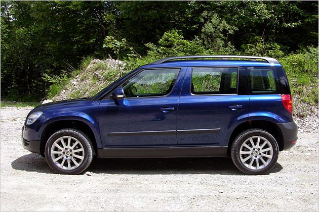 Der Yeti tritt im Segment der Kompakt-SUVs an