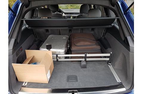 Audi S Q7 - der Laderaum schluckt 805 Liter
