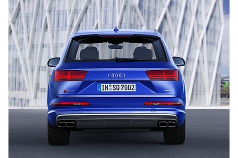Audi S Q7 - unspektakuläres Heck