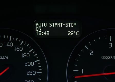 Volvo DRIVe - Start Stopp-Anzeige
