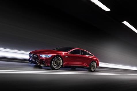 Mercedes AMG GT Concept - technische Basis ist die Mercedes E-Klasse