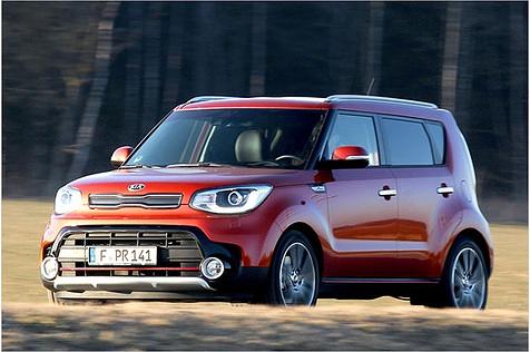 Der Kia Soul macht im Farbton "Wild Orange Metallic" durchaus eine gute Figur