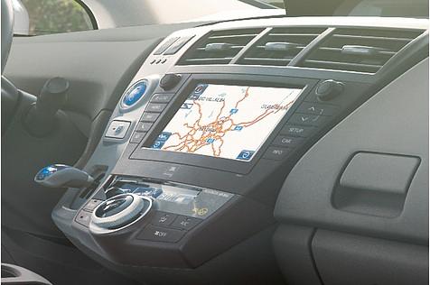 Das Navigationssystem kommt von Tom Tom.