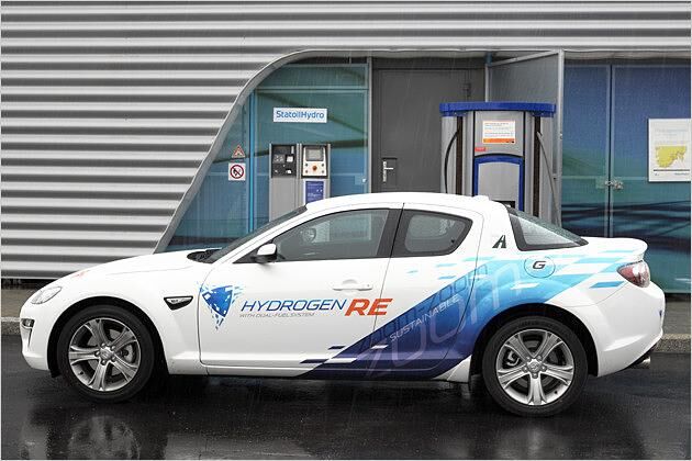 Zum Tanken von Wasserstoff stehen in Norwegen acht Stationen bereit