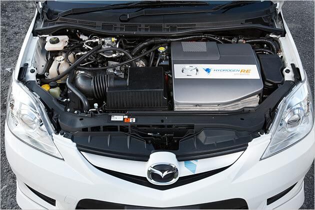Der Wankelmotor leistet im Premacy 109 PS, der Elektromotor 150 PS