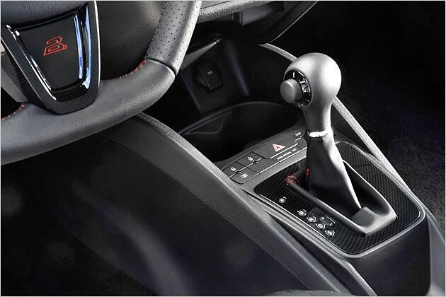 Der Ibiza Cupra wird ausschließlich mit siebenstufigem DSG angeboten