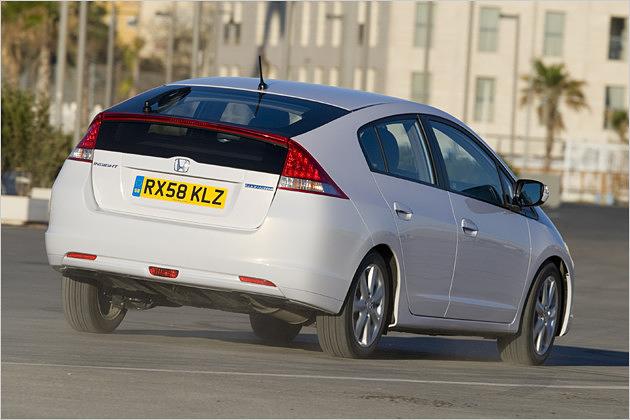 Die Grundform des Autos erinnert stark an den Toyota Prius