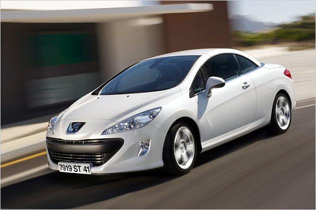 Der Peugeot 308 CC mit 2,0-Liter-Diesel ist bis zu 208 km/h schnell