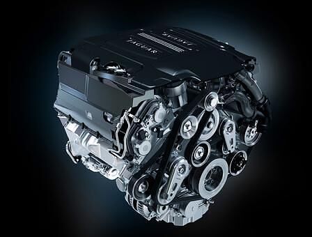Jaguar XK - 5.0-Liter-V8-Motor