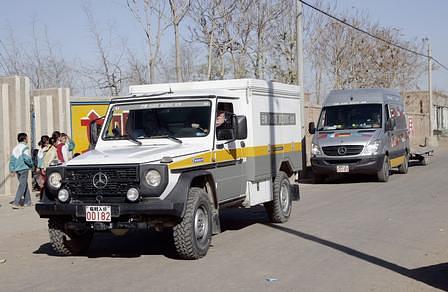 Mercedes-Benz G-Klasse Polizeifahrzeug